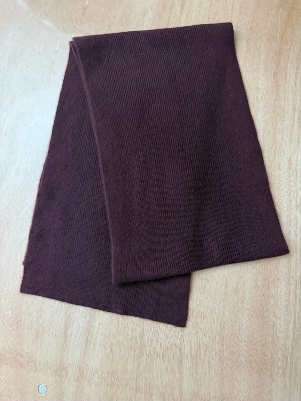 Quince 100% Mongolian Cashmere Scarf 10” x 70” | Rich Burgundy | Unisex